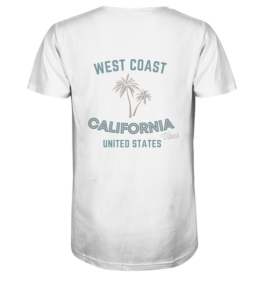 Bio Baumwolle T-Shirt vegan fair Nachhaltigkeit Reisen USA West Coast California