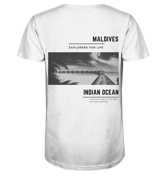 Bio Baumwolle T-Shirt vegan fair Nachhaltigkeit Reisen Malediven