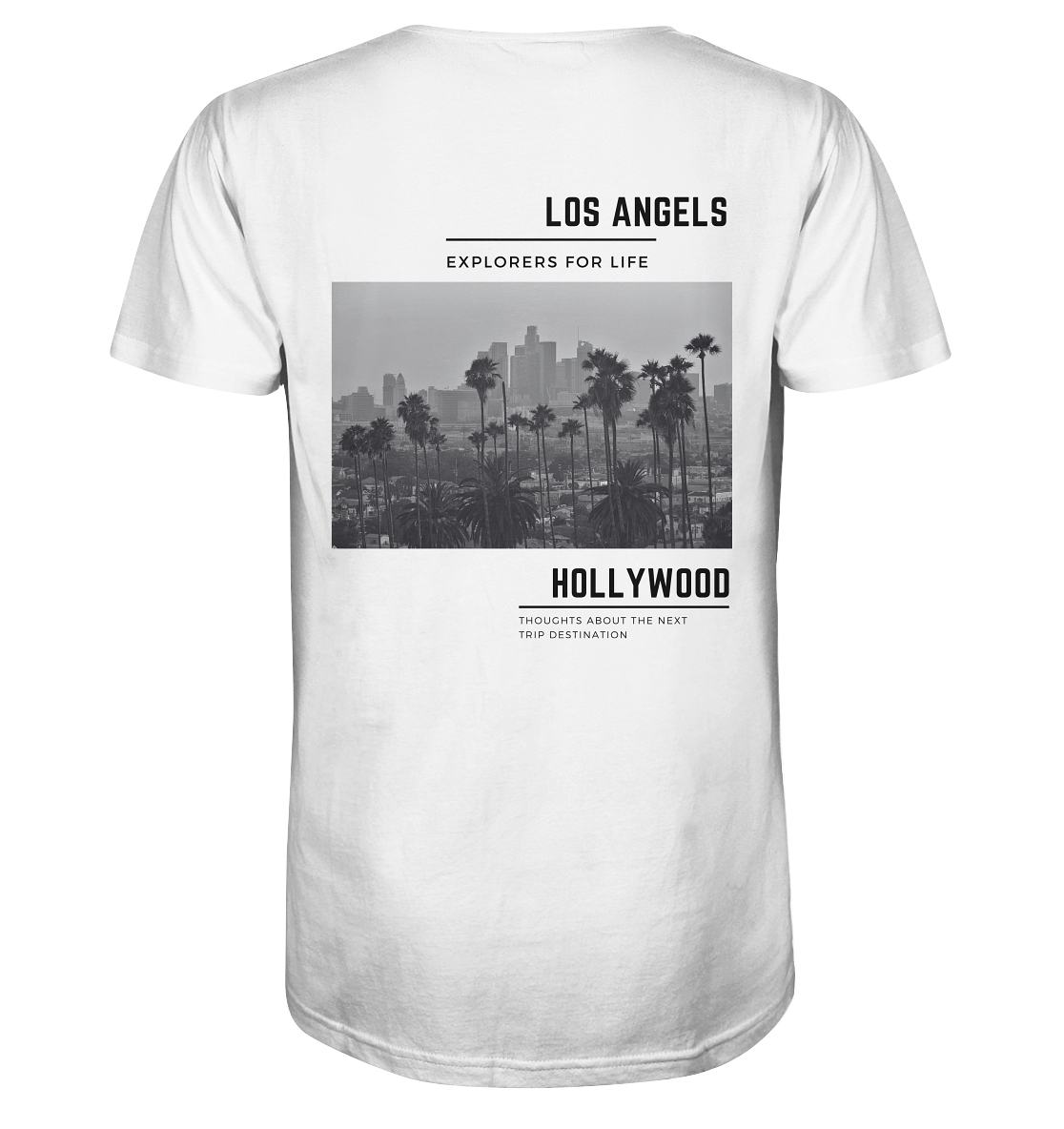 Bio Baumwolle T-Shirt vegan fair Nachhaltigkeit Reisen USA West Coast California Los Angeles