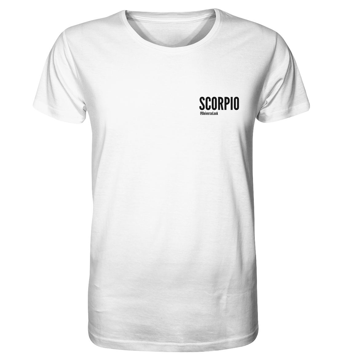 T-Shirt: Sternzeichen Skorpion Nachhaltigkeit Shirt Bio Baumwolle fair vegan Streetwear Astrologie Sonne Mond Sterne T-Shirt