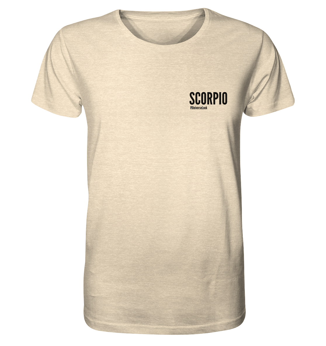 T-Shirt: Sternzeichen Skorpion Nachhaltigkeit Shirt Bio Baumwolle fair vegan Streetwear Astrologie Sonne Mond Sterne T-Shirt